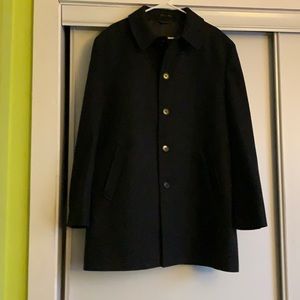 Lauren Ralph Lauren dark charcoal coat